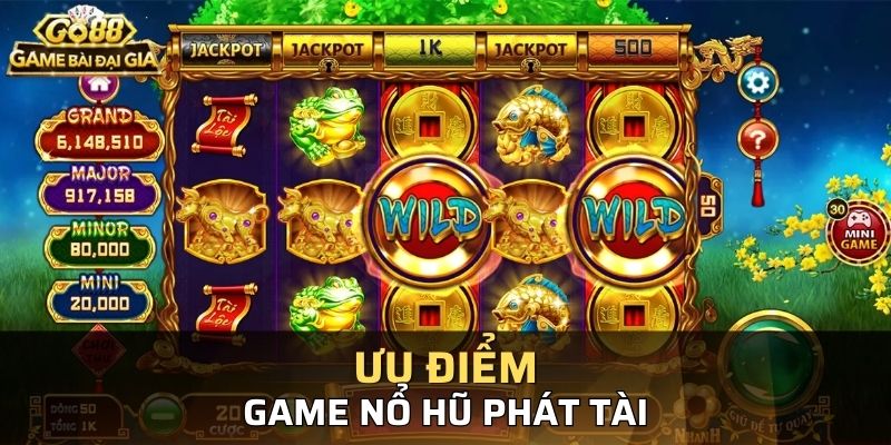 Những ưu điểm tuyệt vời chỉ có tại game nổ hũ Go88