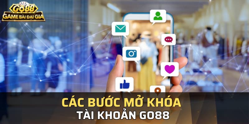 Các bước mở khóa tài khoản kubet88 đơn giản