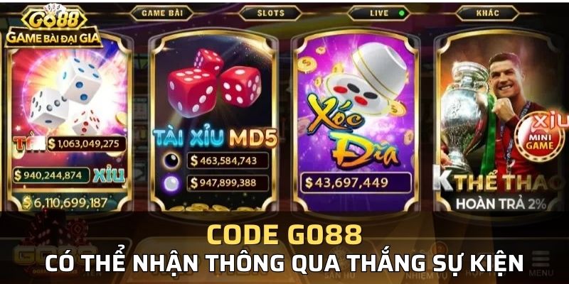 Hãy chú ý các sự kiện khi đang chơi game cá cược GO88