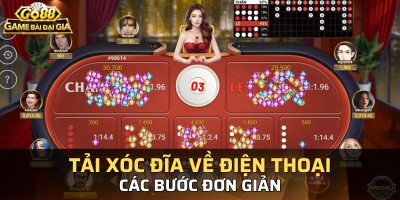 Các bước tải xóc đĩa sẽ không mất nhiều thời gian