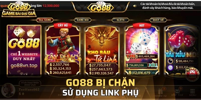 Các link phụ của kubet88 sẽ giúp người chơi truy cập và chơi như thường