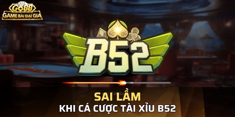 Sai lầm bạn cần tránh để chơi tài xỉu thành công