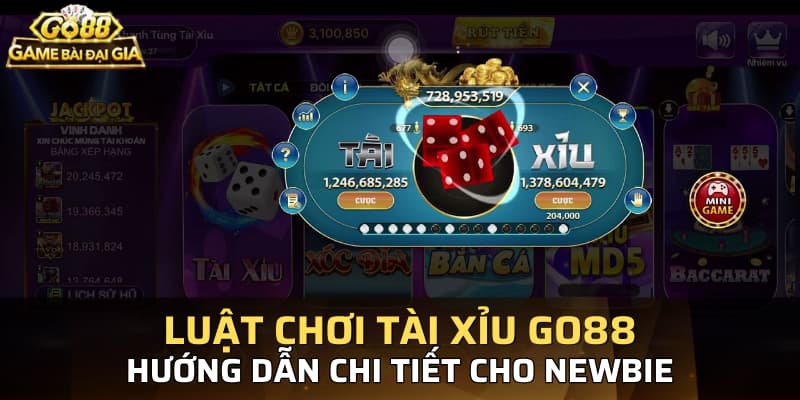 luật chơi tài xỉu