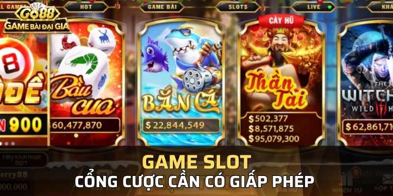 Những địa chỉ cung cấp game slot sẽ được chứng nhận bởi các tổ chức lớn